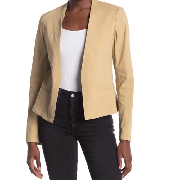 Linen Blend Blazer - Picture 3 of 8